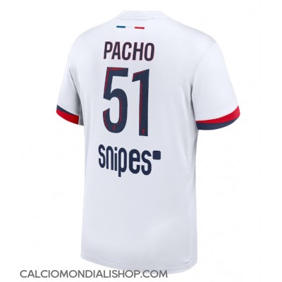 Maglie da calcio Paris Saint-Germain Willian Pacho #51 Seconda Maglia 2025-26 Manica Corta Maglie da calcio Paris Saint-Germain Willian Pacho #51 Seconda Maglia 2025-26 Manica Corta